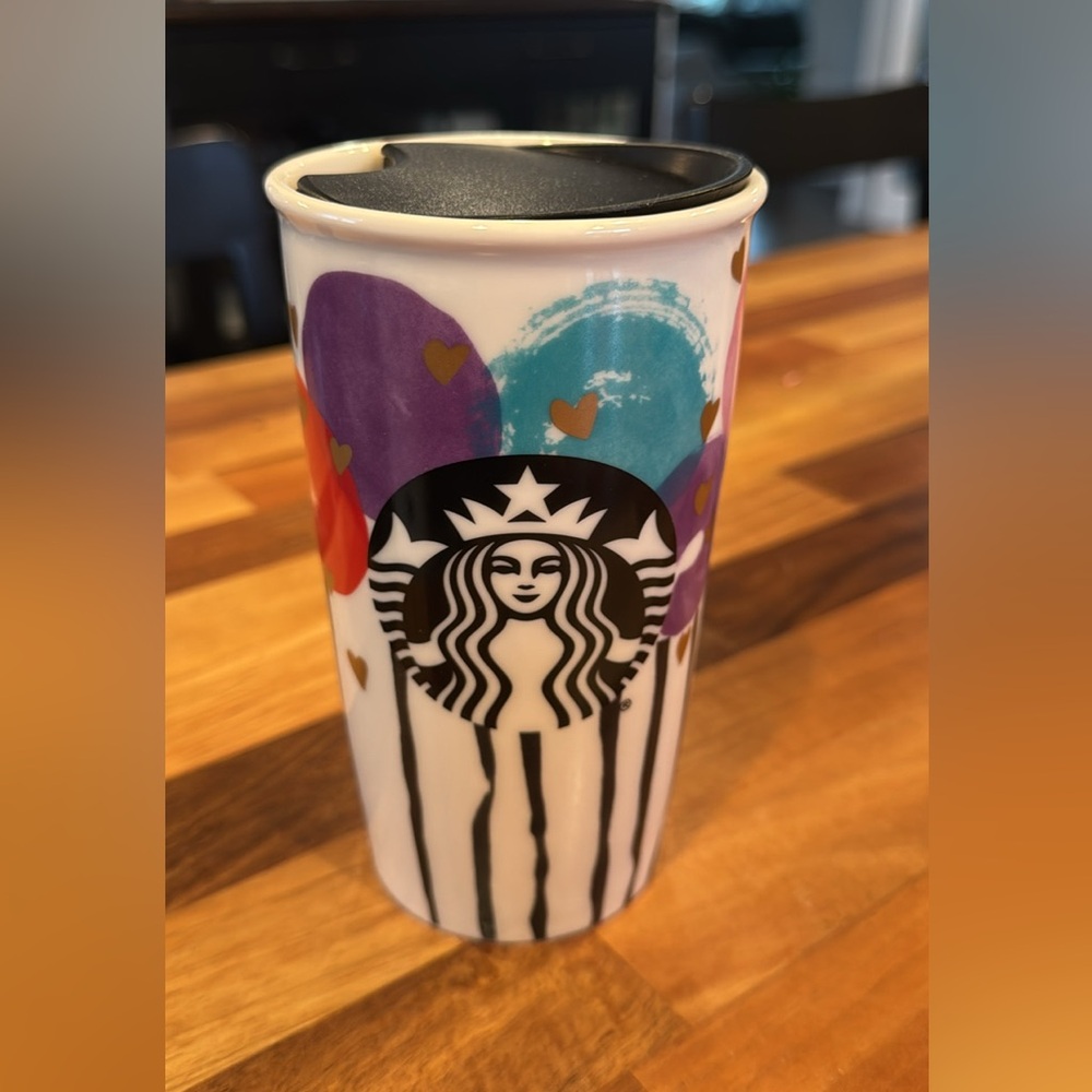 Starbucks birthday ceramic tumbler
